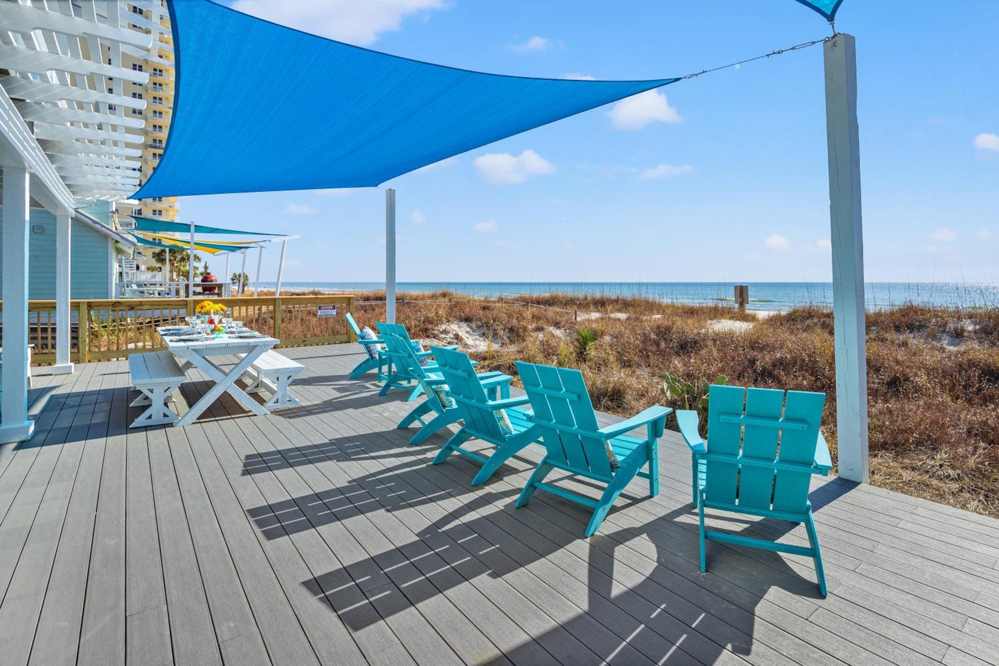 Luxury Gulf Front Property! Directly On The Beach! Sleeps 15! Панама Сити Бийч Екстериор снимка