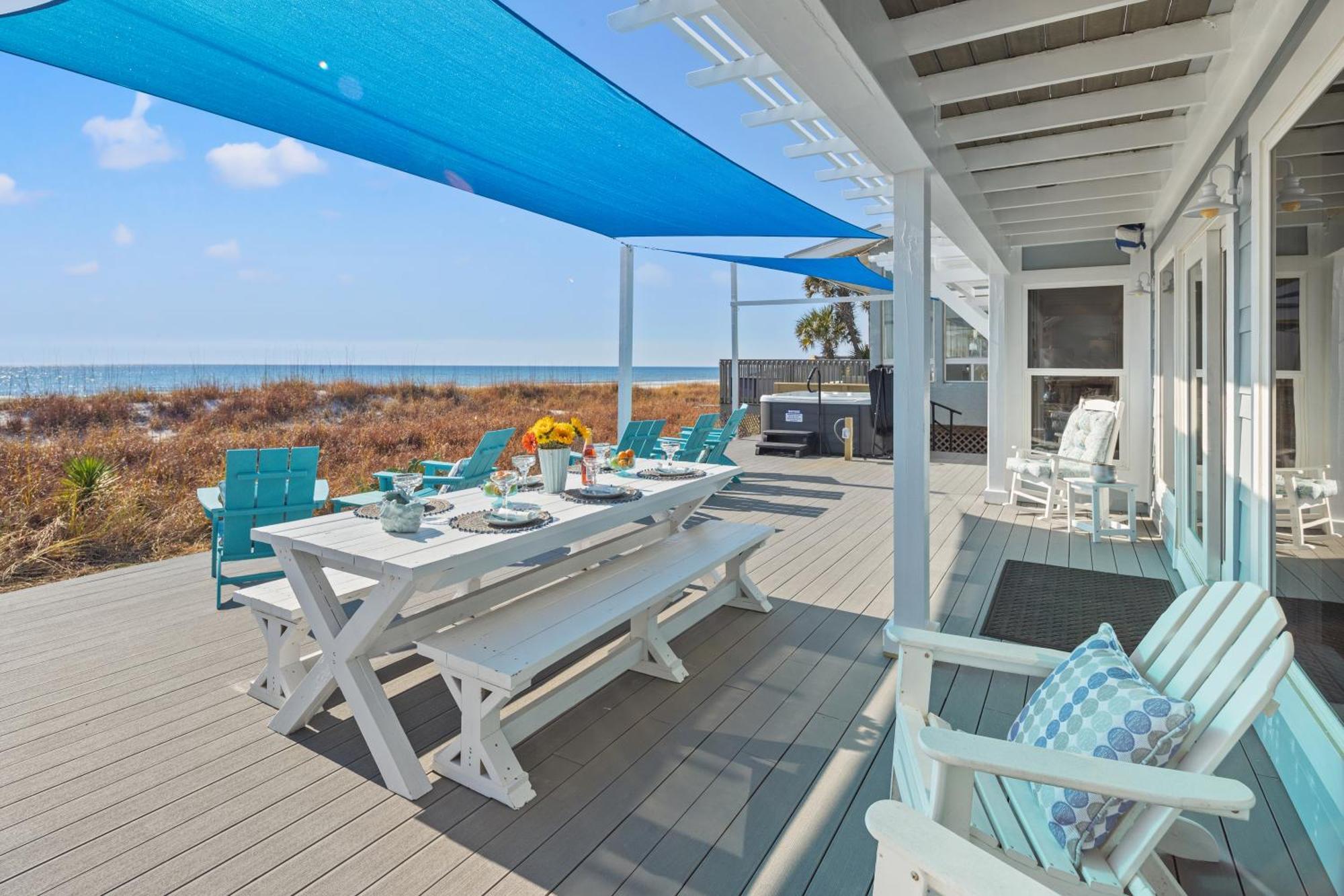 Luxury Gulf Front Property! Directly On The Beach! Sleeps 15! Панама Сити Бийч Екстериор снимка